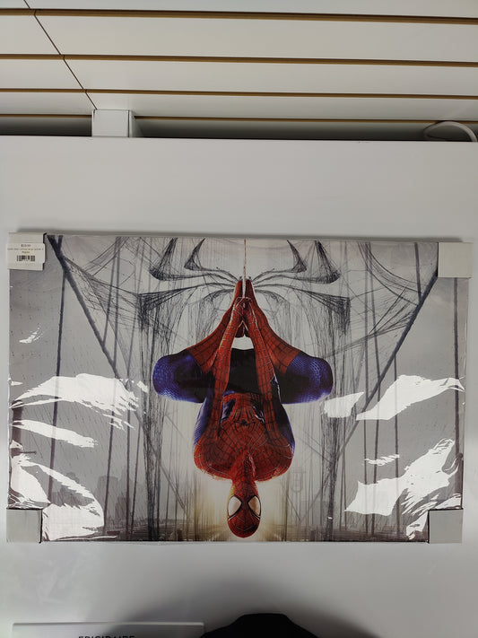 Canvas - Large Spider-Man Upside down Canvas